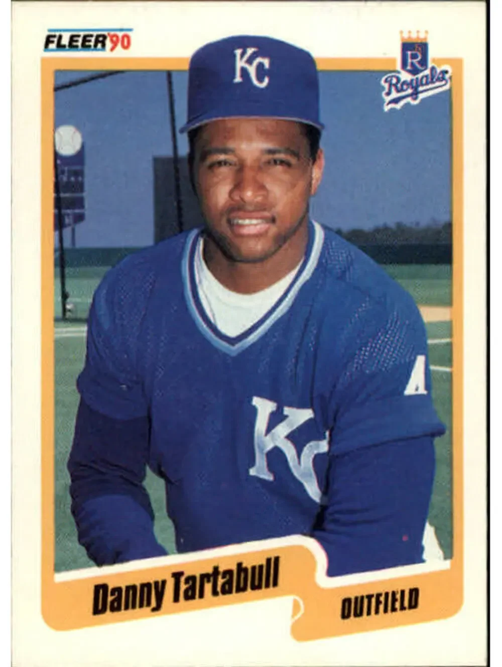 1990 Danny Tartabull Fleer Baseball Card #120